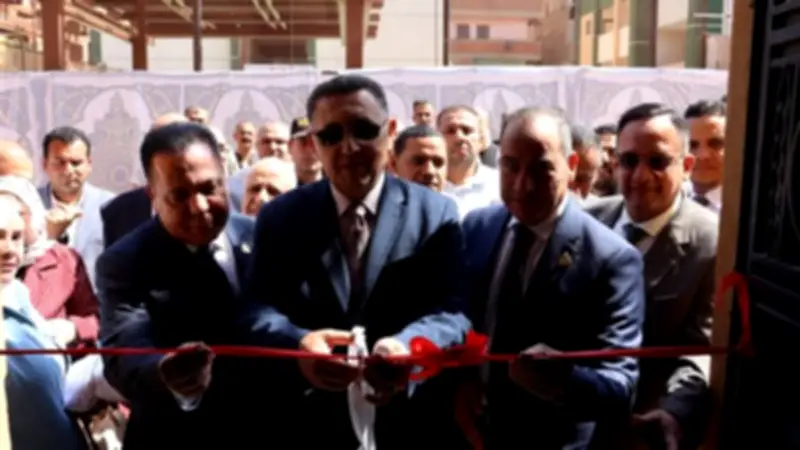 محافظ القليوبية يفتتح تطوير المركز التكنولوجي بقرية ميت حلفا