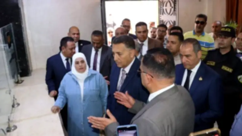 محافظ القليوبية يفتتح تطوير المركز التكنولوجي بميت حلفا