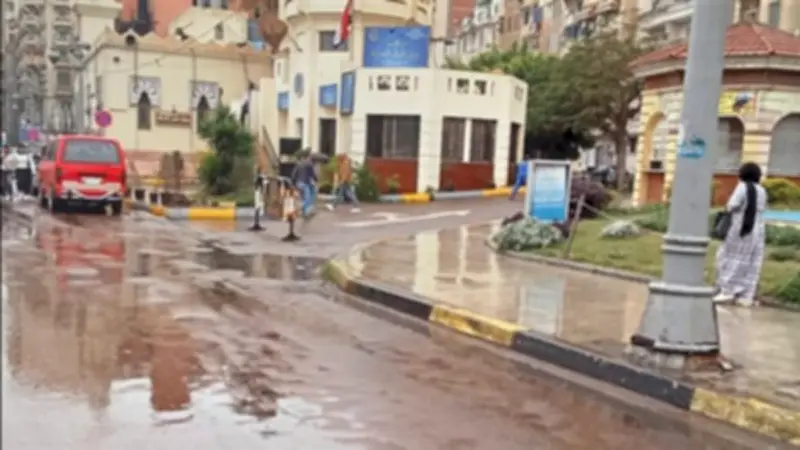 الإسكندرية تشهد أمطارًا متوسطة وطوارئ لمواجهة تداعيات الطقس