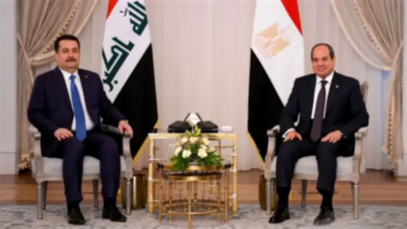 السيسي في اتصال هاتفي مع رئيس وزراء العراق: تضافر الجهود لوقف التصعيد بالشرق الأوسط