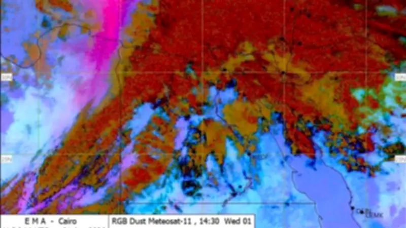 الأرصاد الجوية: أمطار متفاوتة ورياح مثيرة للأتربة على مناطق متعددة الأربعاء