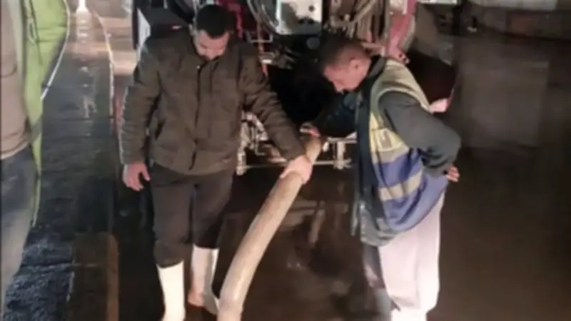 من قلب غرفة السيطرة: كيف تُدار أزمة أمطار الجيزة لحظة بلحظة؟