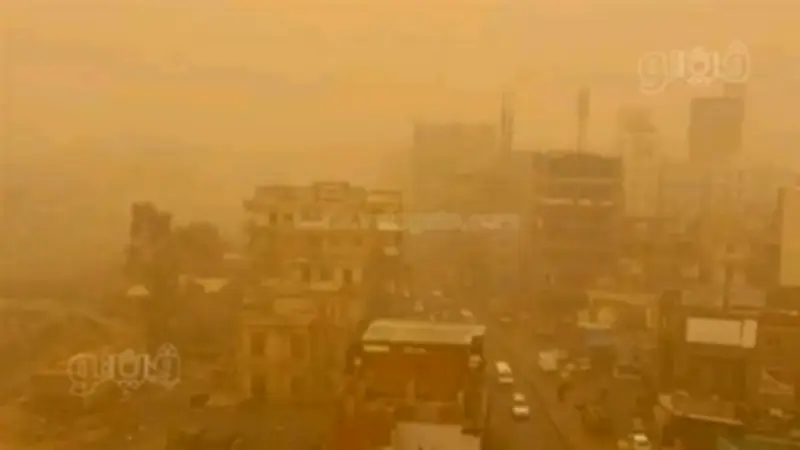 عاصفة ترابية مفاجئة تضرب الشرقية وتتسبب في انعدام الرؤية على الطرق