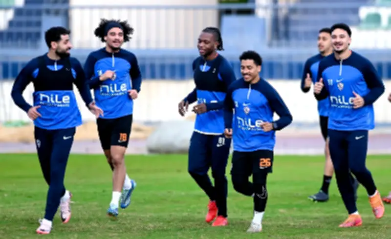 مران الزمالك راحة للدوليين وانضمام مهدي سليمان استعدادًا لمواجهة المصري