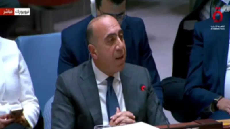 مندوب مصر بمجلس الأمن يدين الاعتداءات الإيرانية والإسرائيلية ويطالب بضمان حرية الملاحة