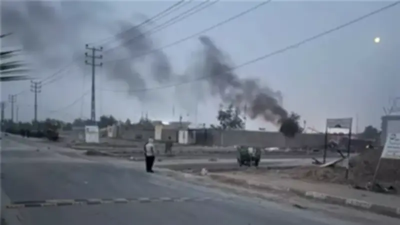 قصف جوي مجهول يستهدف مقر الحشد الشعبي في الأنبار ويوقع ضحايا