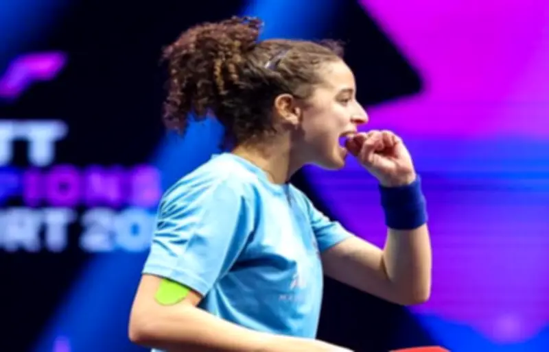 بعد مباراة تاريخية.. هنا جودة تودع كأس العالم لتنس الطاولة أمام المصنفة الأولى