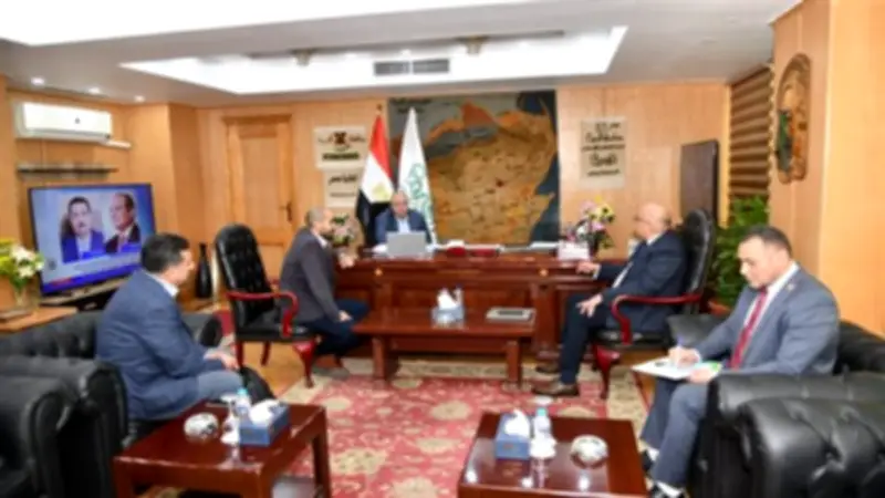 محافظ الفيوم يتفقد تقدم أعمال مصنع ضفائر السيارات الكهربائية بالمنطقة الحرة