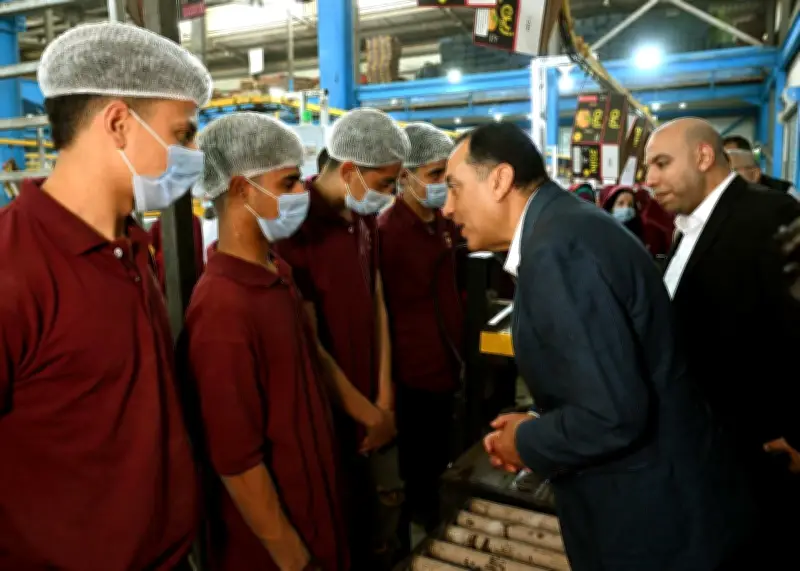 رئيس الوزراء يطمئن على العاملين خلال جولته بالمنطقة الاستثمارية ويسأل عن المرتبات