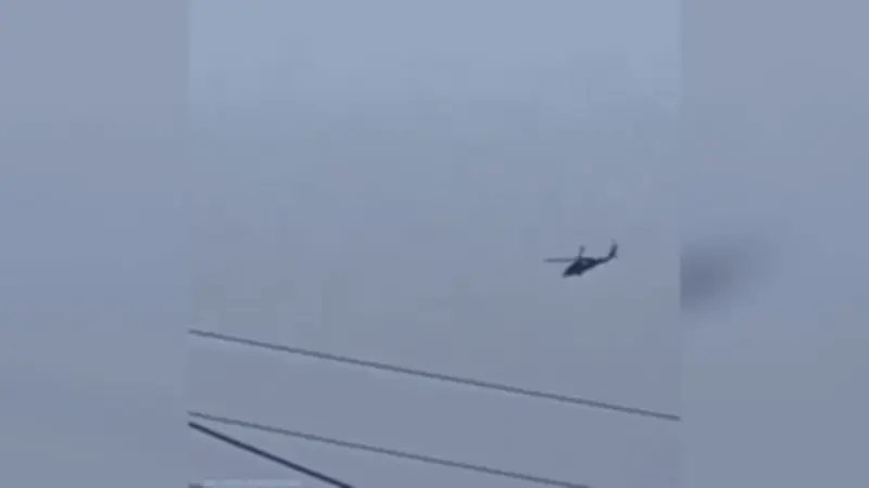 مروحيات أمريكية تحلق في سماء إيران للبحث عن الطيار المفقود في حادث تحطم طائرة