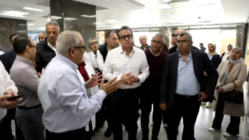 وزير الصحة يتفقد مستشفى مدينة نصر للتأمين الصحي ويوجه باستكمال أعمال التطوير