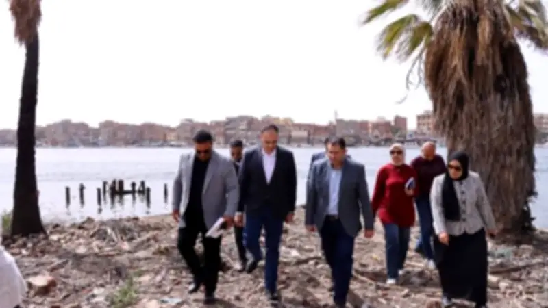 محافظ دمياط يبحث تعظيم الاستفادة من أرض أدفينا بعزبة البرج خلال جولة تفقدية