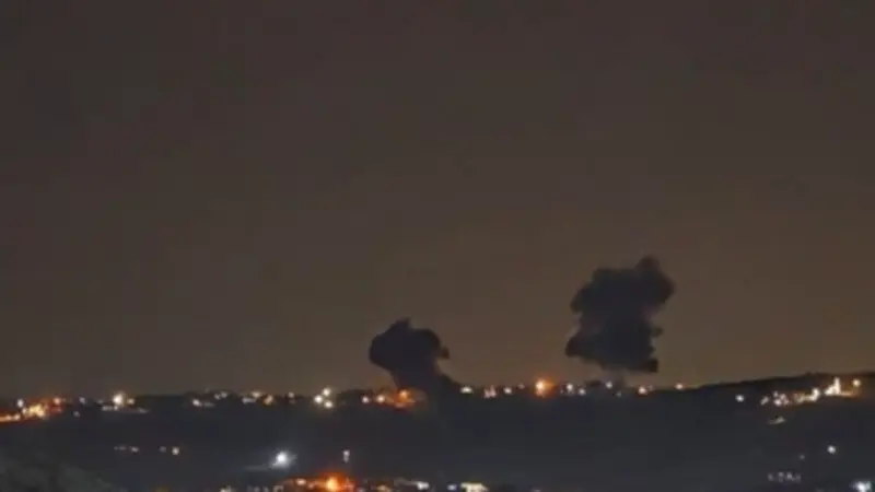 غارة إسرائيلية على برعشيت جنوب لبنان وحزب الله يرد بقصف مواقع للعدو