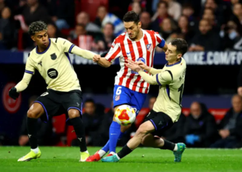 أتلتيكو مدريد يعلن التشكيل الرسمي لمواجهة برشلونة في الدوري الإسباني