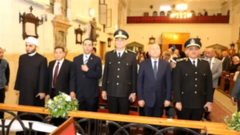 محافظ القاهرة يشهد احتفالية الأرمن الكاثوليك بمناسبة عيد القيامة المجيد