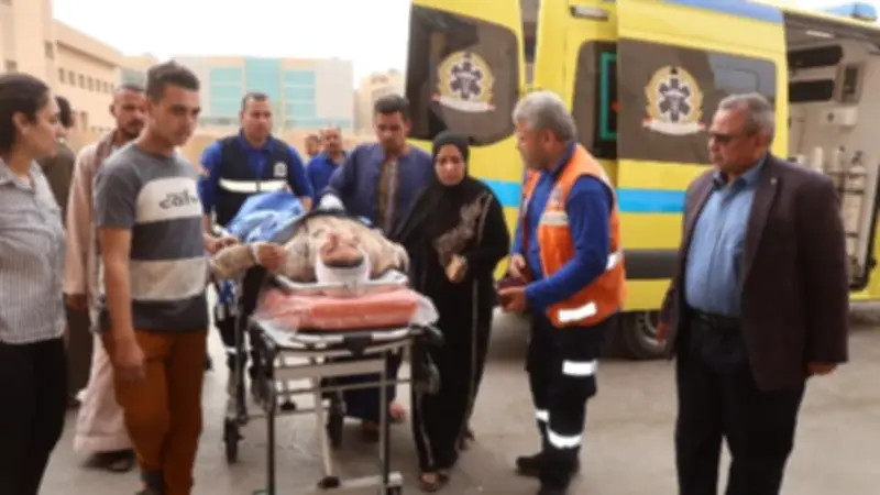 محافظ سوهاج يوجه بتقديم الرعاية الكاملة لمصابي حادث انقلاب ميكروباص جرجا
