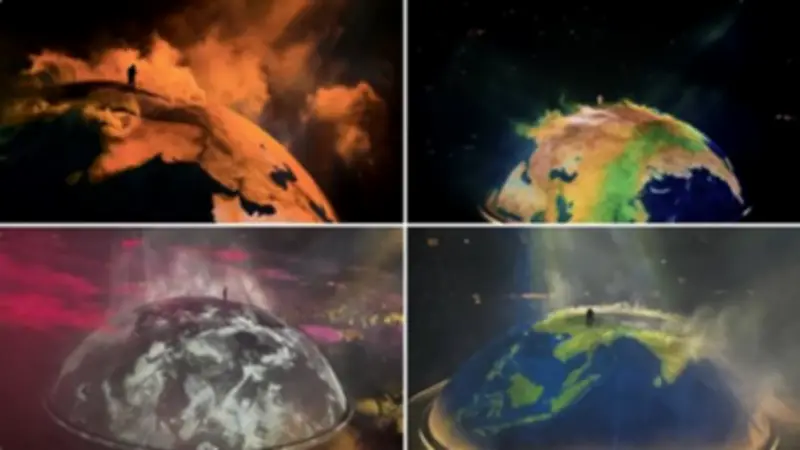 تصميم مسرح كانييه ويست في كاليفورنيا يخطف الأنظار برحلة من الأرض إلى المريخ