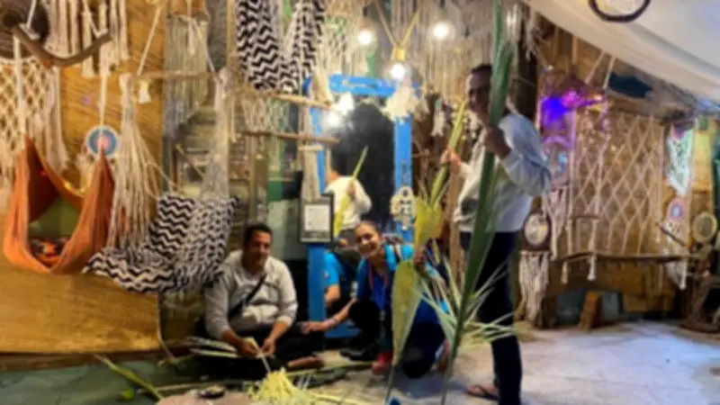 آلاف الأقباط يؤدون قداس أحد الشعانين بشرم الشيخ في أجواء روحانية مهيبة