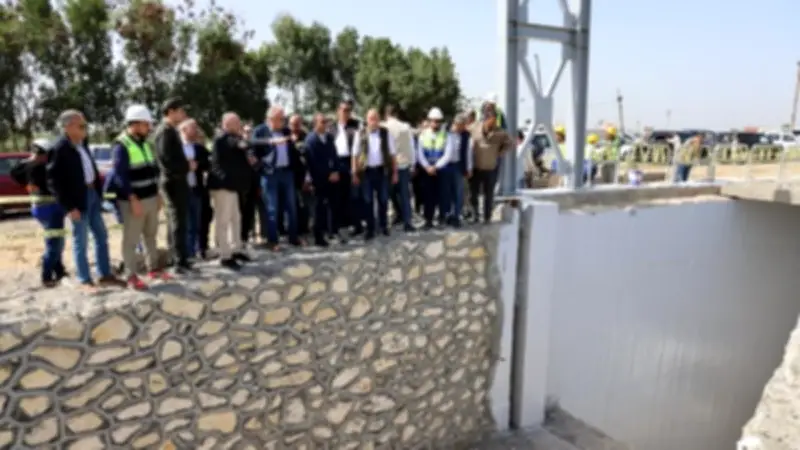 محافظ المنوفية يستقبل وزير الري لتفقد مشروع سحارة أبنهس الجديدة لتحسين الصرف الزراعي