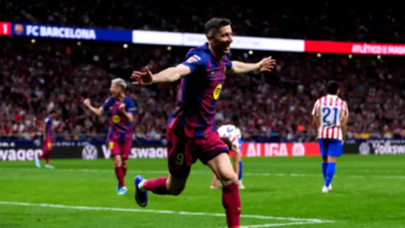 ليفاندوفسكي وموريكي يعودان بقوة في الليجا بعد خيبة كأس العالم