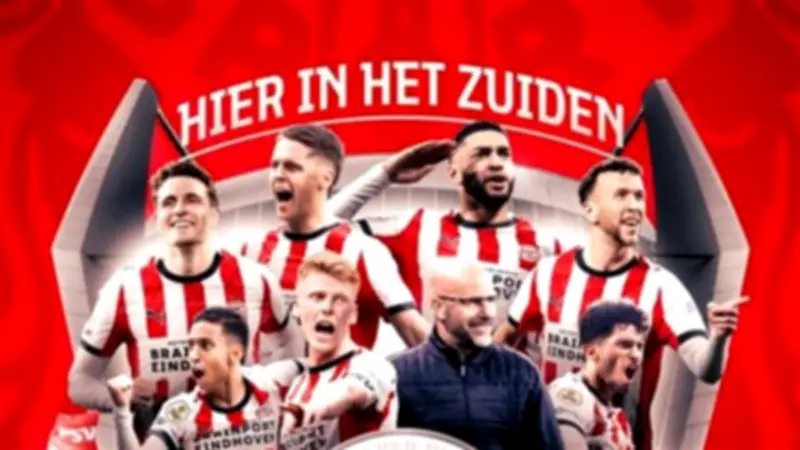 آيندهوفن يُتوج رسميًا بلقب الدوري الهولندي للمرة السابعة والعشرين في تاريخه