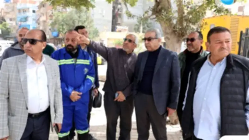 رئيس صرف صحي الإسكندرية يتفقد محطة الصالحية لضمان كفاءة الخدمات في شرق المدينة