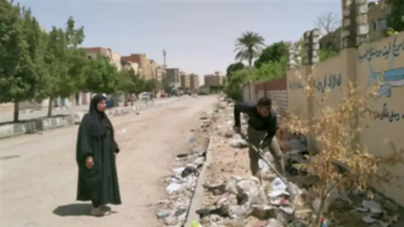 حملة مكثفة لرفع المخلفات وتحسين المظهر الحضاري بشوارع الإسماعيلية