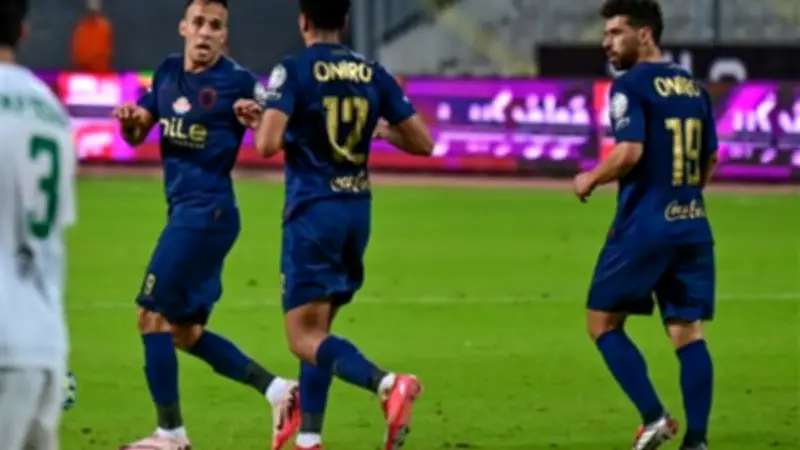 ناصر منسي يسجل هدفًا حاسمًا في مرمى المصري ليقود الزمالك للفوز في الدوري