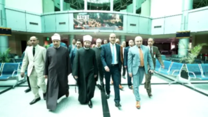 محافظ أسيوط يستقبل وزير الأوقاف في افتتاح مؤتمر الفكر الإسلامي بجامعة الأزهر