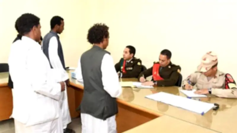 القوات المسلحة تدفع لجانًا تجنيدية وقضائية لإنهاء أوضاع المواطنين بالمناطق الحدودية