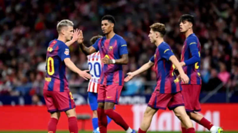 غياب ثلاثي برشلونة عن التدريبات قبل مواجهة أتلتيكو مدريد في دوري الأبطال