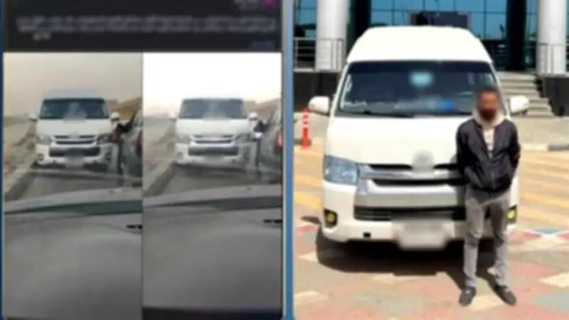 ضبط سائق ميكروباص بالسير عكس الاتجاه في الجيزة خلال حملات مرورية مكثفة