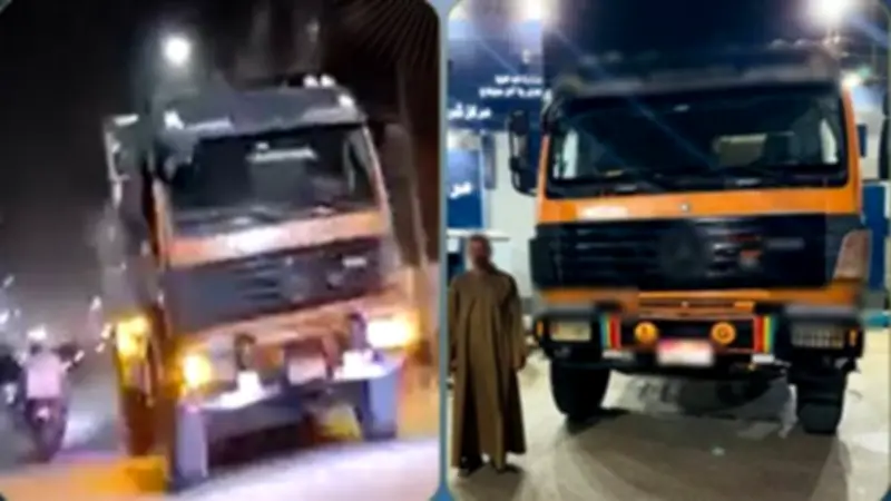 ضبط سائقين لقيادة سياراتهم عكس الاتجاه في سوهاج والجيزة وتعريض حياة المواطنين للخطر