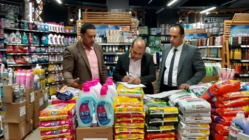 جهاز حماية المستهلك يضبط منتجات غذائية منتهية الصلاحية في القاهرة الجديدة