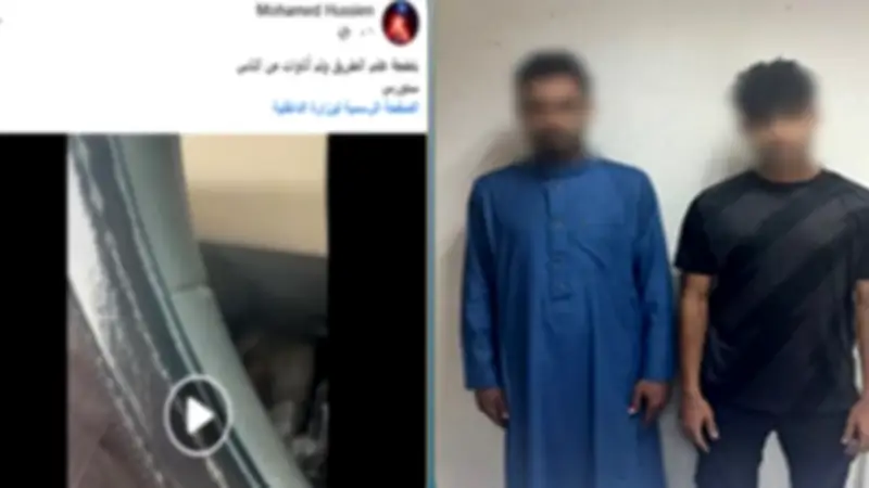 القبض على شخصين بمدينة الفيوم لفرضهما رسوماً غير مشروعة على المواطنين قبل دخول السوق