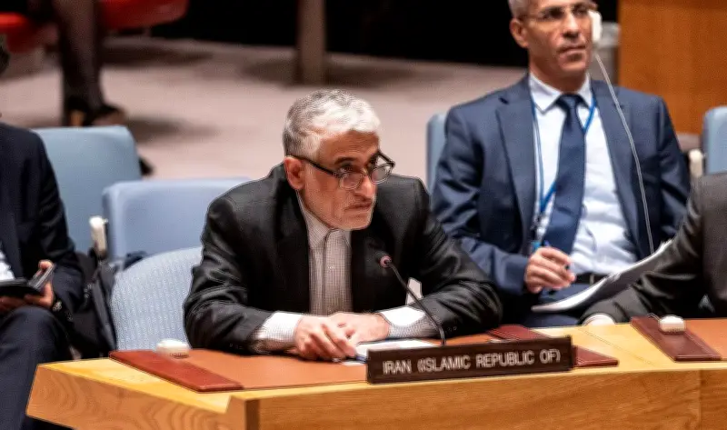 مندوب إيران بالأمم المتحدة يوجه تصريحات حادة ضد طهران ويدعو للتحريض المباشر