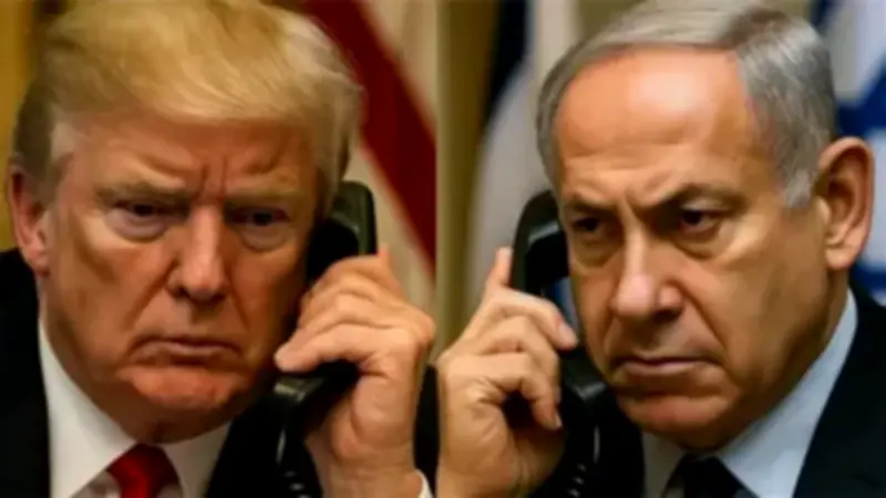 نيويورك تايمز تكشف: ترامب تحدث هاتفياً مع نتنياهو قبل إعلان وقف النار مباشرة
