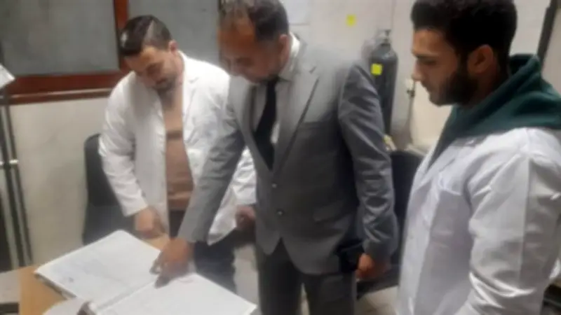 وكيل صحة شمال سيناء يحيل المتغيبين عن المراكز الحضرية بالعريش للتحقيق العاجل