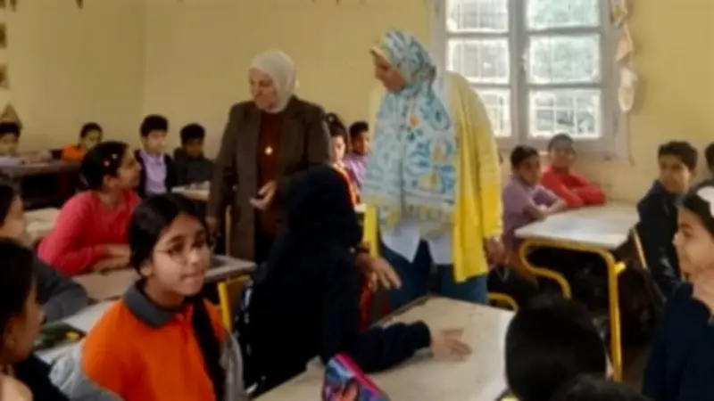 مدير تعليم القاهرة تتحرك عاجلاً لتفقد مدرسة ليسيه الحرية بعد أنباء سقوط سقف