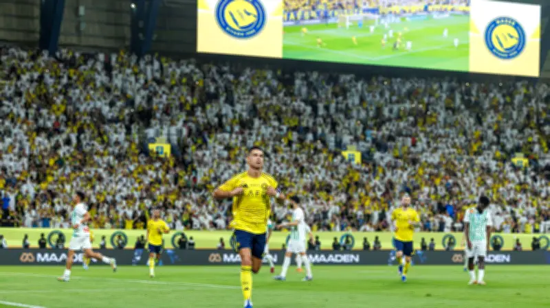 جماهير الأخدود تستعد لمفاجأة تاريخية لرونالدو في دوري روشن السعودي