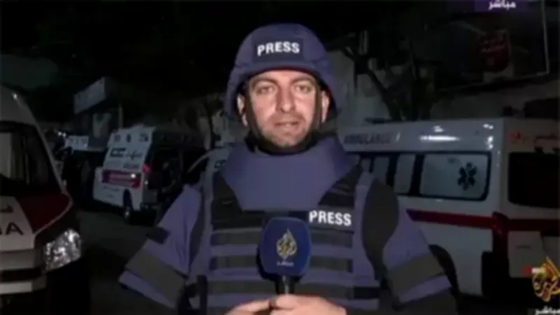 استشهاد مراسل قناة الجزيرة في غزة بعد استهداف سيارته بطائرة مسيرة إسرائيلية