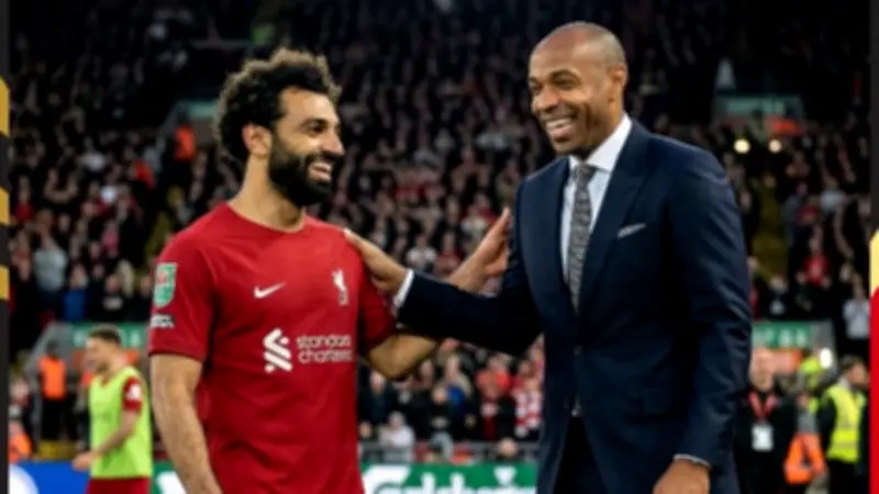 تييري هنري: محمد صلاح من أعظم اللاعبين في تاريخ كرة القدم رغم تراجع أداء ليفربول