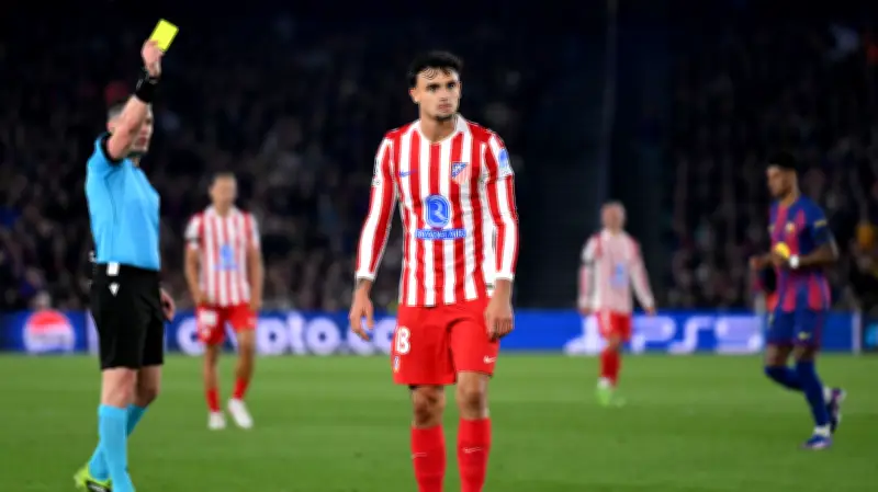 فيديو لقطة مدافع أتلتيكو تكررت سابقاً في دوري الأبطال.. شاهد ما حدث