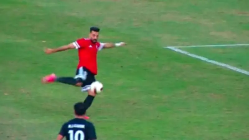 طلائع الجيش يتقدم على البنك الأهلي بهدف نظيف في الشوط الأول من الدوري الممتاز