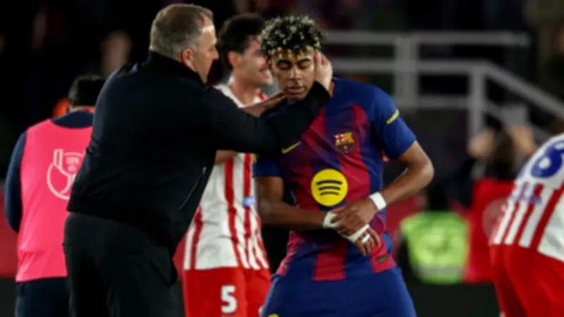 برشلونة يستعد لديربي كتالونيا مع إسبانيول في ظل سياسة تدوير فليك