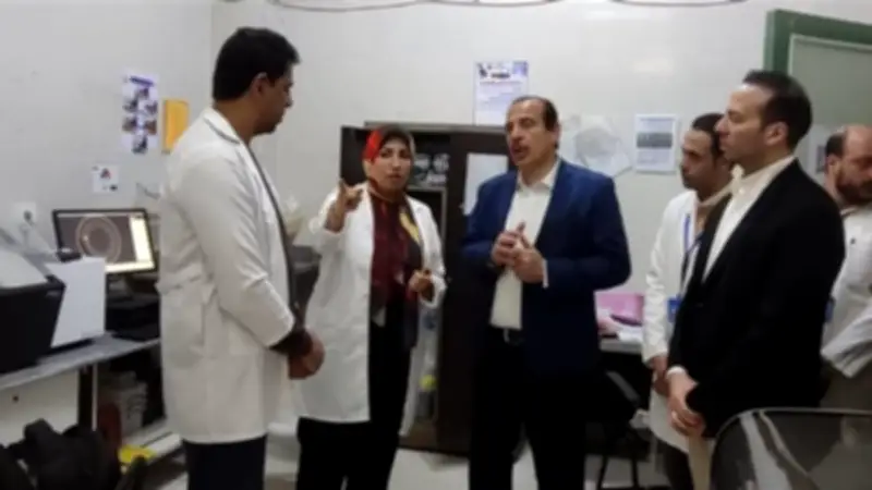 نائب وزير الصحة يزور البحيرة ويوجه بصرف مكافآت للمنشآت الطبية المتميزة