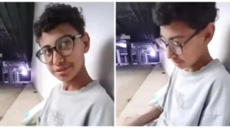 النقاش الشاب يدخر من طعامه لتحقيق حلم إجراء عملية جراحية في عينه