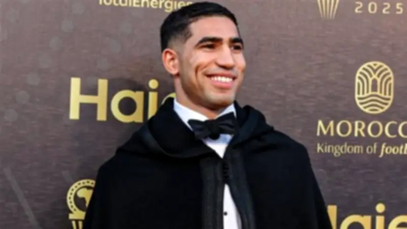 استبعاد أشرف حكيمي من ترشيحات جائزة مارك فيفيان فويه بسبب تهم الاغتصاب