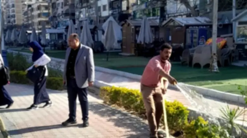 محافظ الدقهلية يشرف على استعدادات احتفالات عيد القيامة وشم النسيم في المنصورة