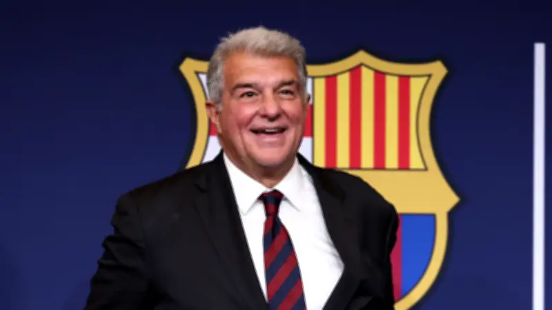 لابورتا يسخر من ريال مدريد.. وصورة الانتصار تثير الجدل في الليجا